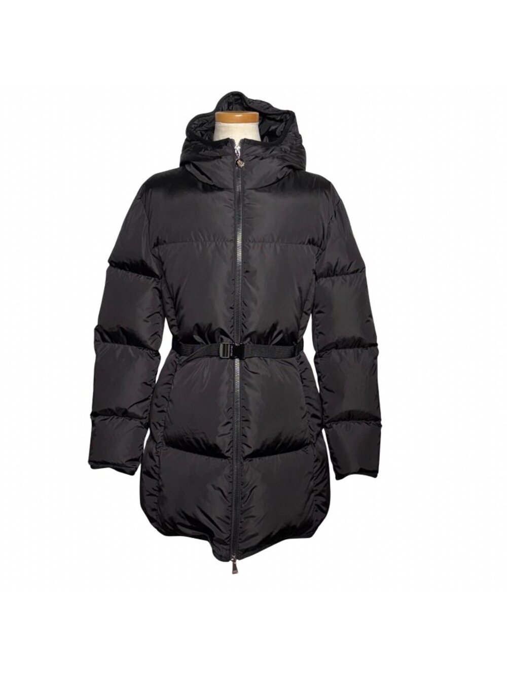 Moncler Sirli Giubbotto Down Coat 0 Black Nylon